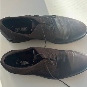 Stacy Adams Brown Leather Oxford Shoes